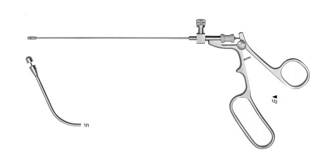 SİNÜS PANÇ 65 DERECE  YUKARI 3.5MM 18CM
